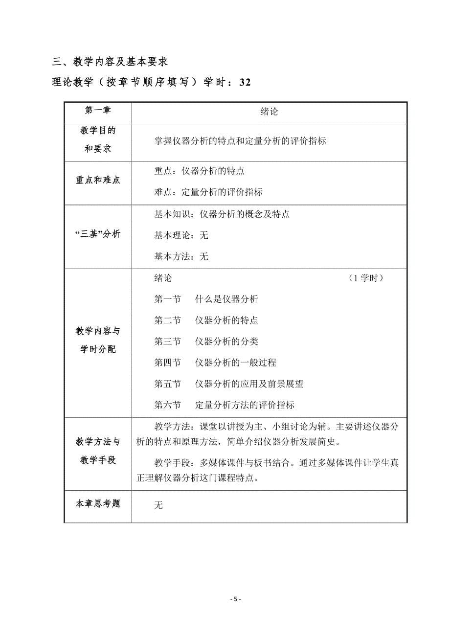 仪器分析课程规范讲授_第5页