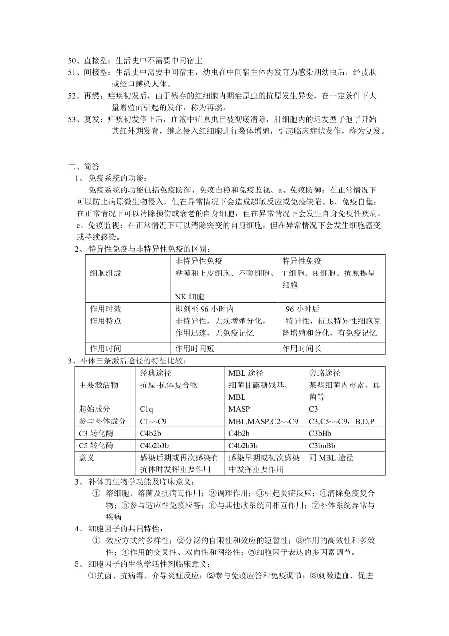 医学免疫学与病原生物学重点_第3页