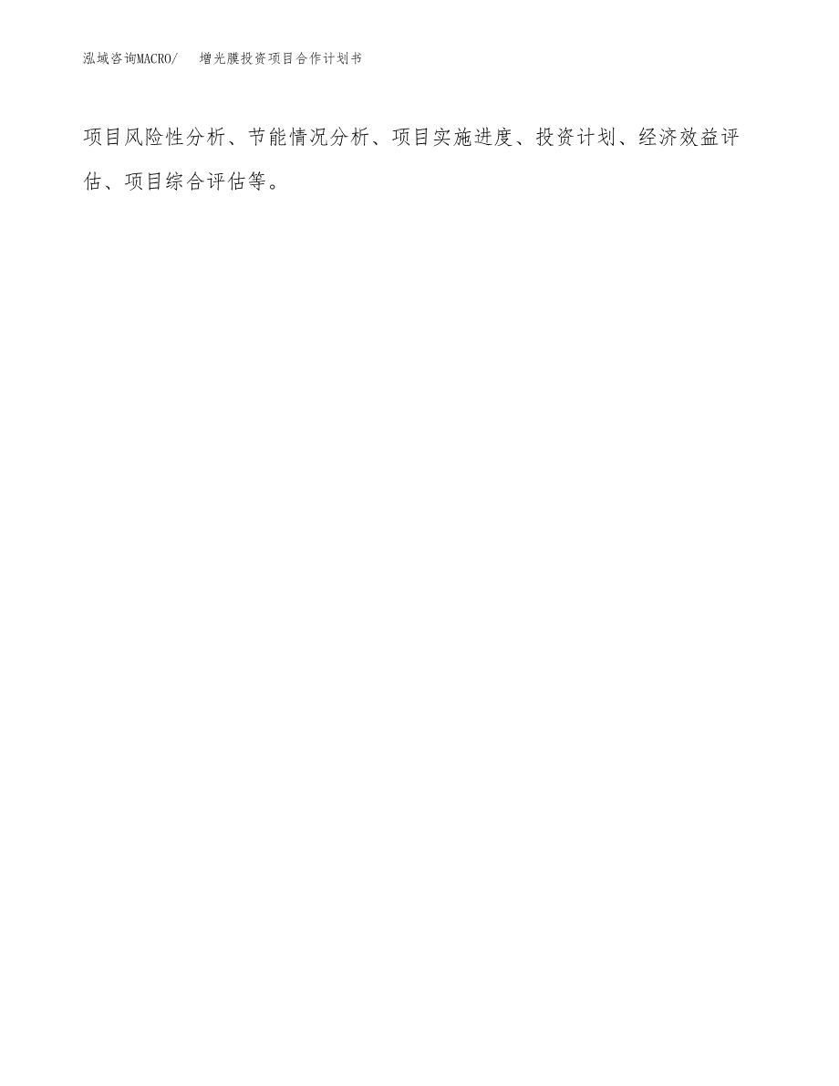 增光膜投资项目合作计划书.docx_第2页