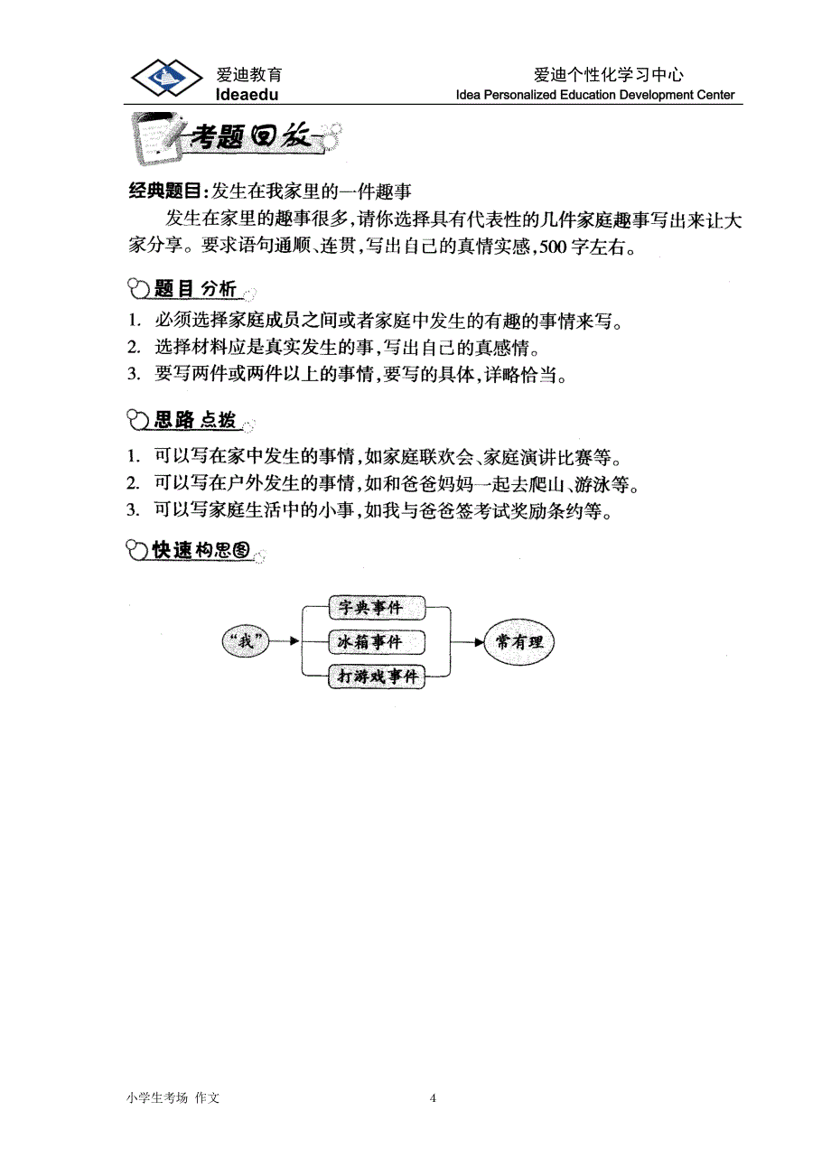 爱迪小学生考场作文辅导122_第4页