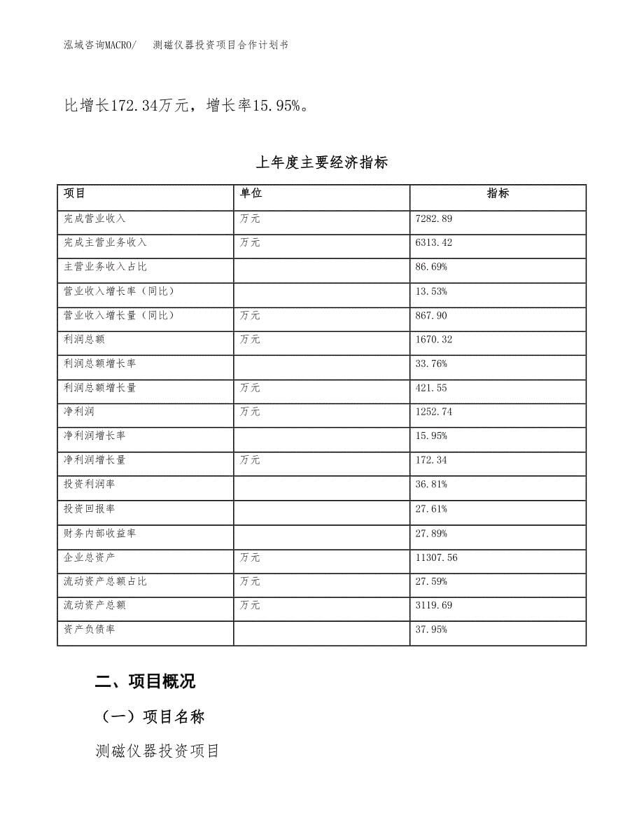 测磁仪器投资项目合作计划书.docx_第5页