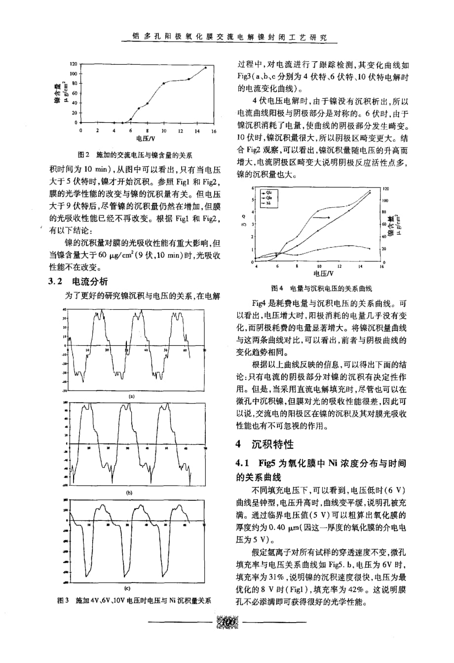 铝多孔阳极氧化膜交流电解镍封闭工艺研究太阳能吸收材料_第2页