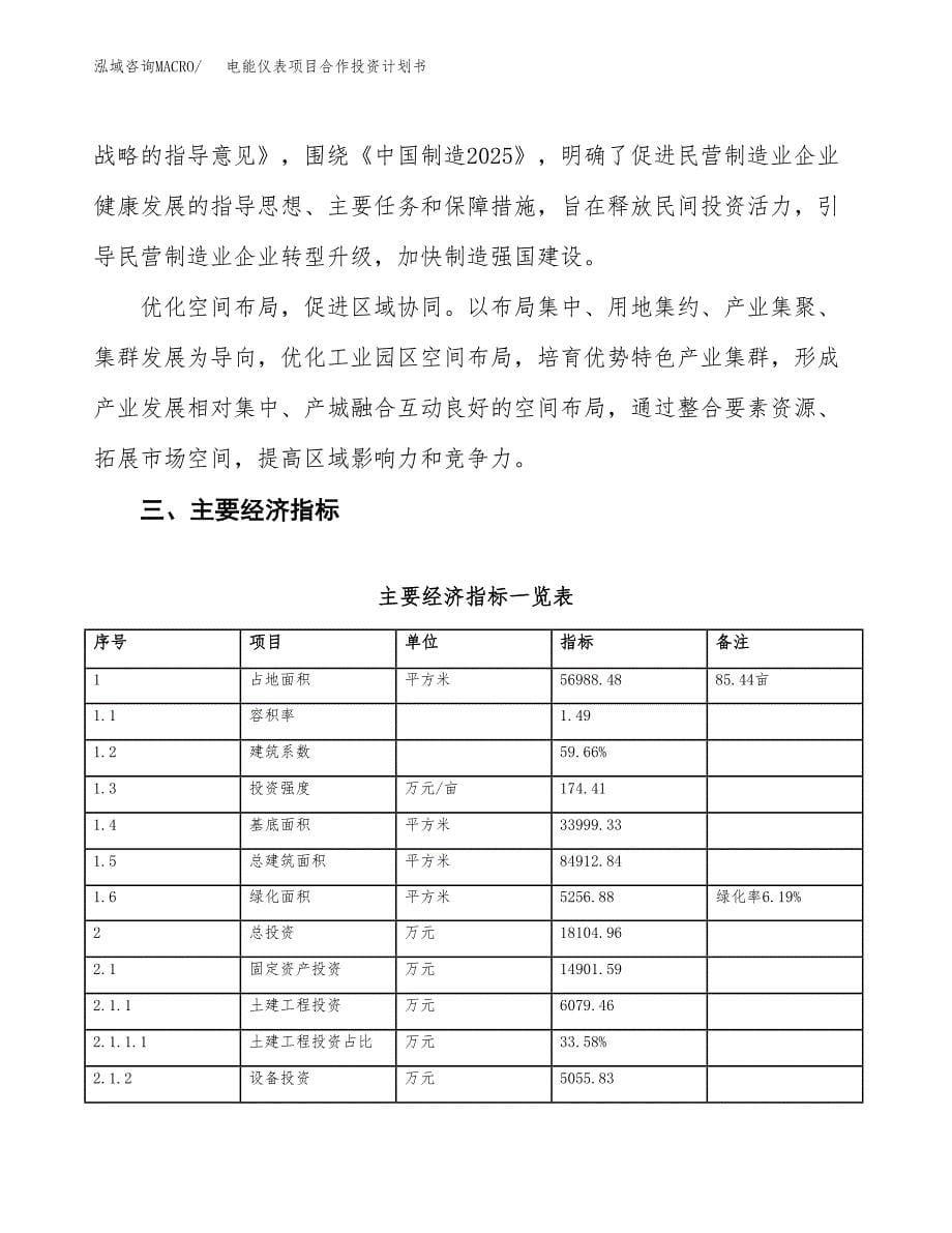 电能仪表项目合作投资计划书（样本）.docx_第5页