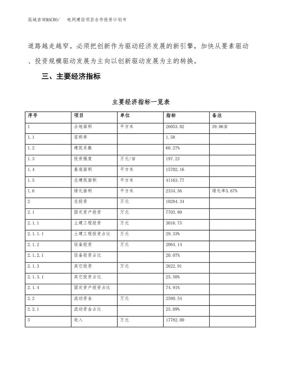 电网建设项目合作投资计划书（样本）.docx_第5页