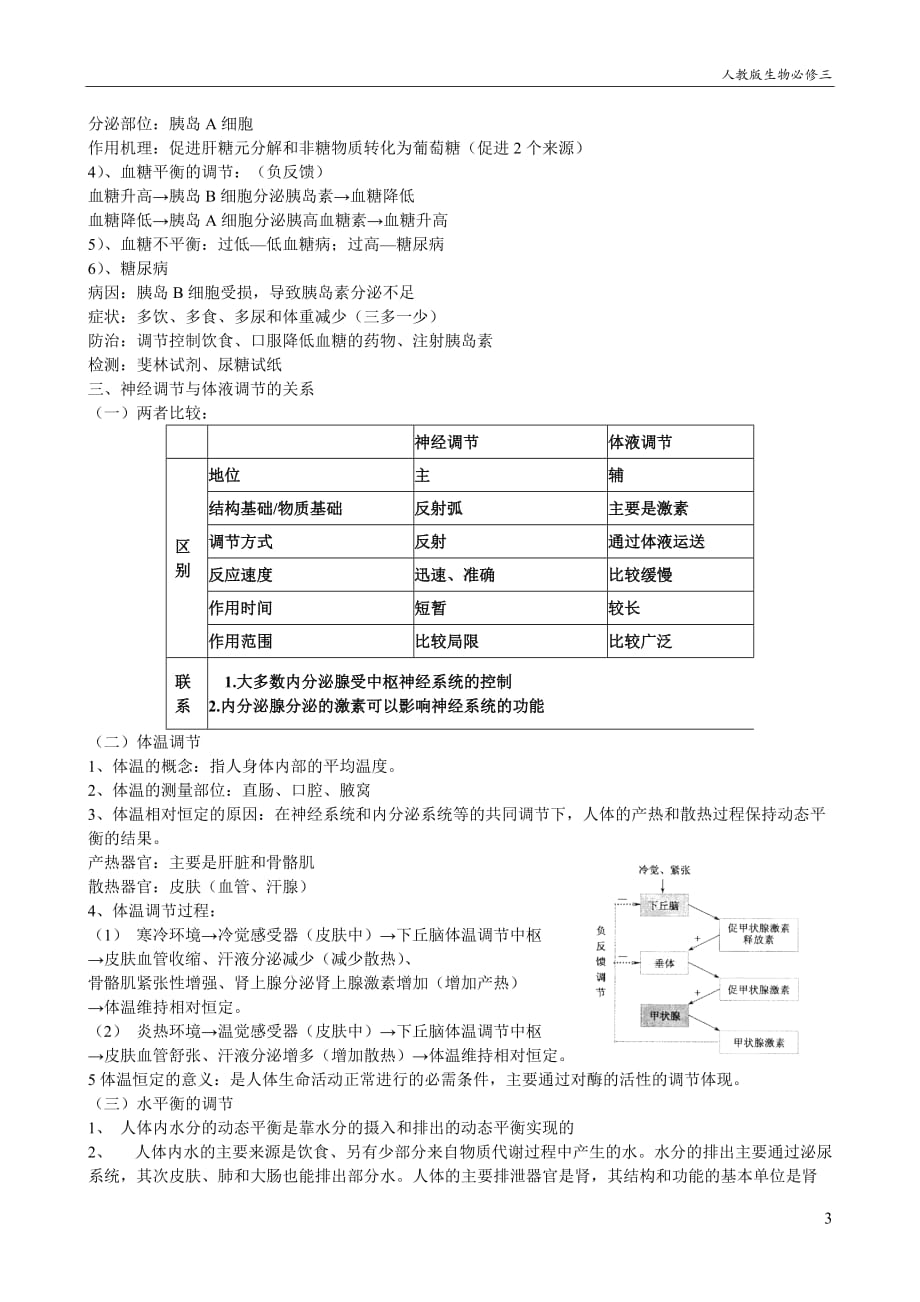 人教版高中生物必修3资料_第3页