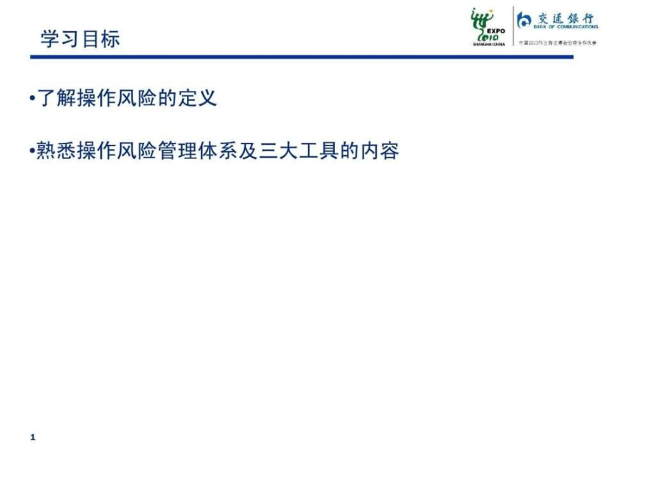 交通银行全行有效推广指导培训材料实际操作风险管理基本概念说明_第2页