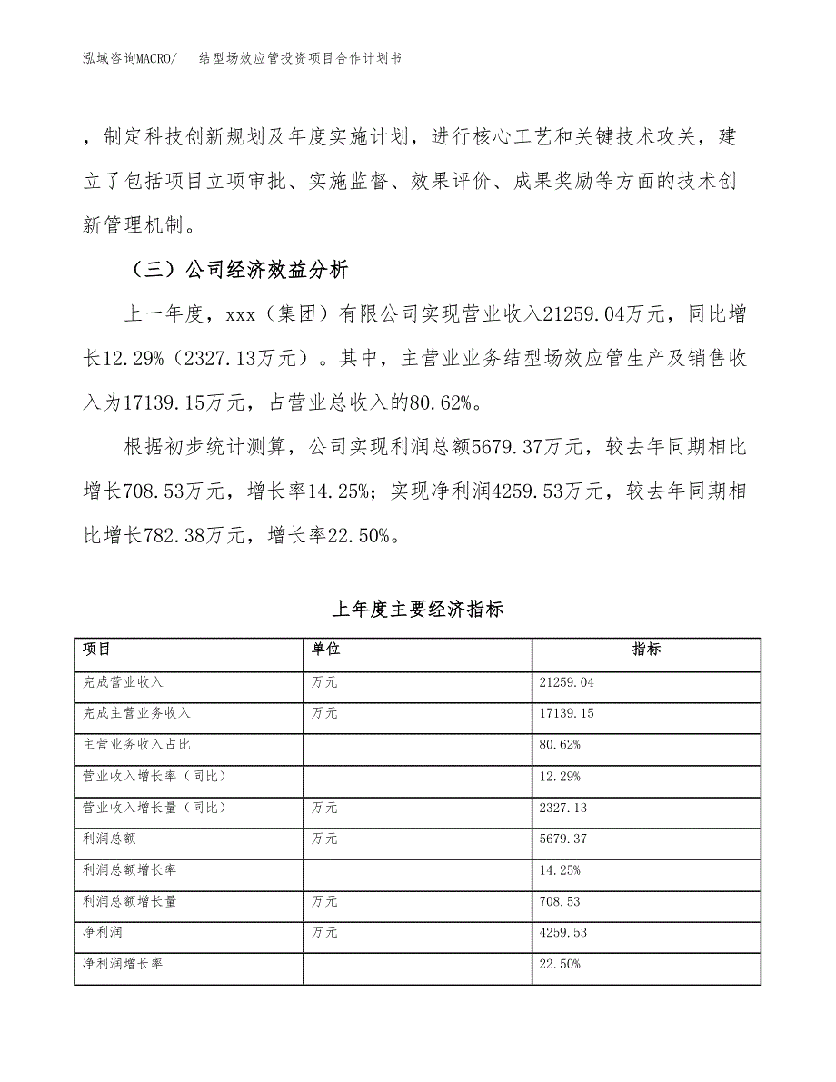 结型场效应管投资项目合作计划书.docx_第4页