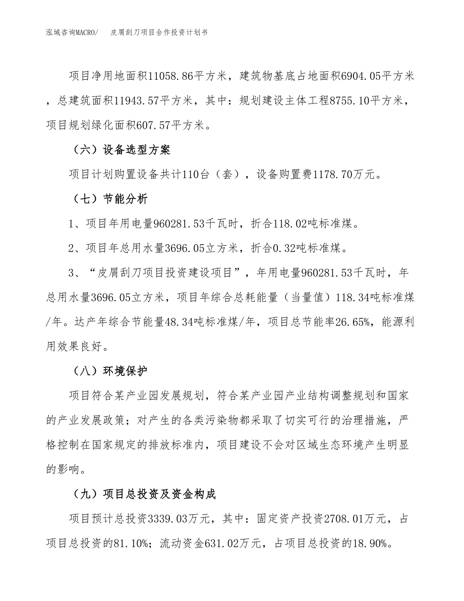 皮屑刮刀项目合作投资计划书（样本）.docx_第2页