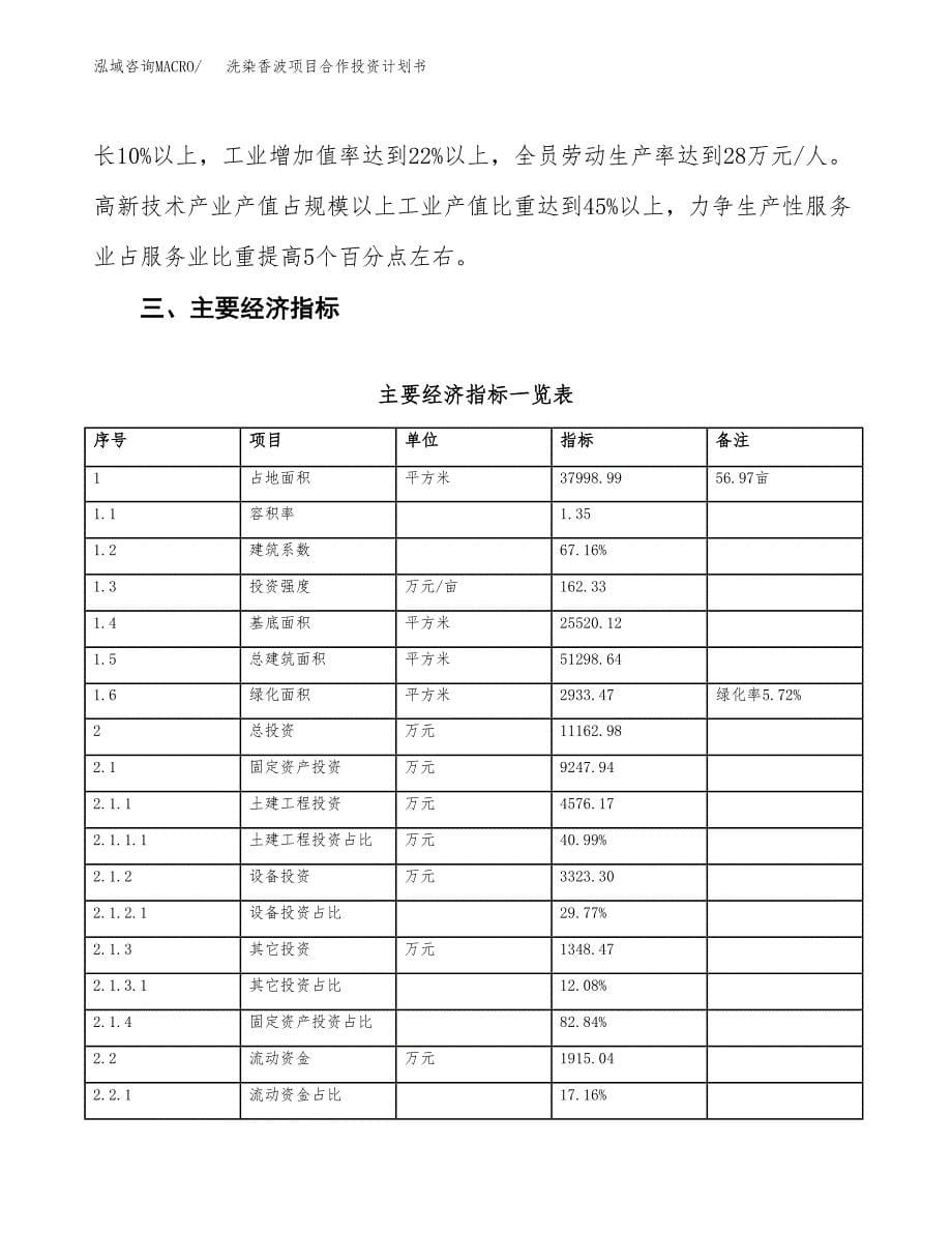 洗染香波项目合作投资计划书（样本）.docx_第5页