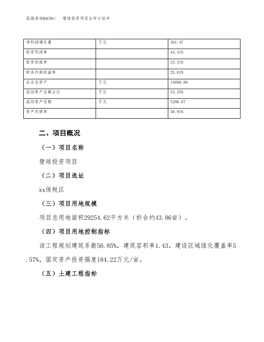 壁球投资项目合作计划书.docx_第4页