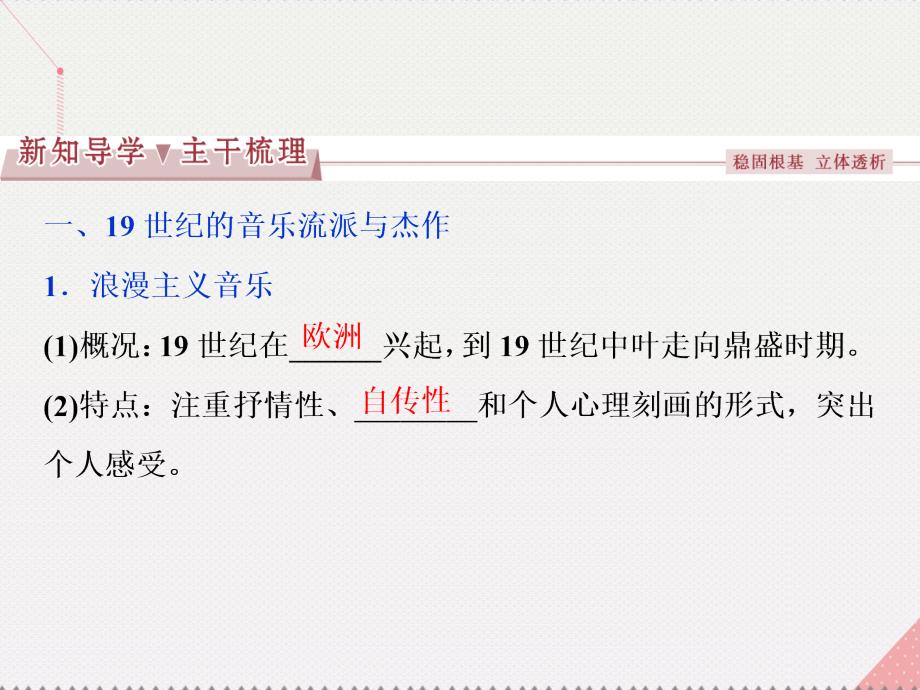 优化方案2017高中历史 第八单元 19世纪以来的世界文学艺术 第24课 音乐与影视艺术新人教版必修3_第3页