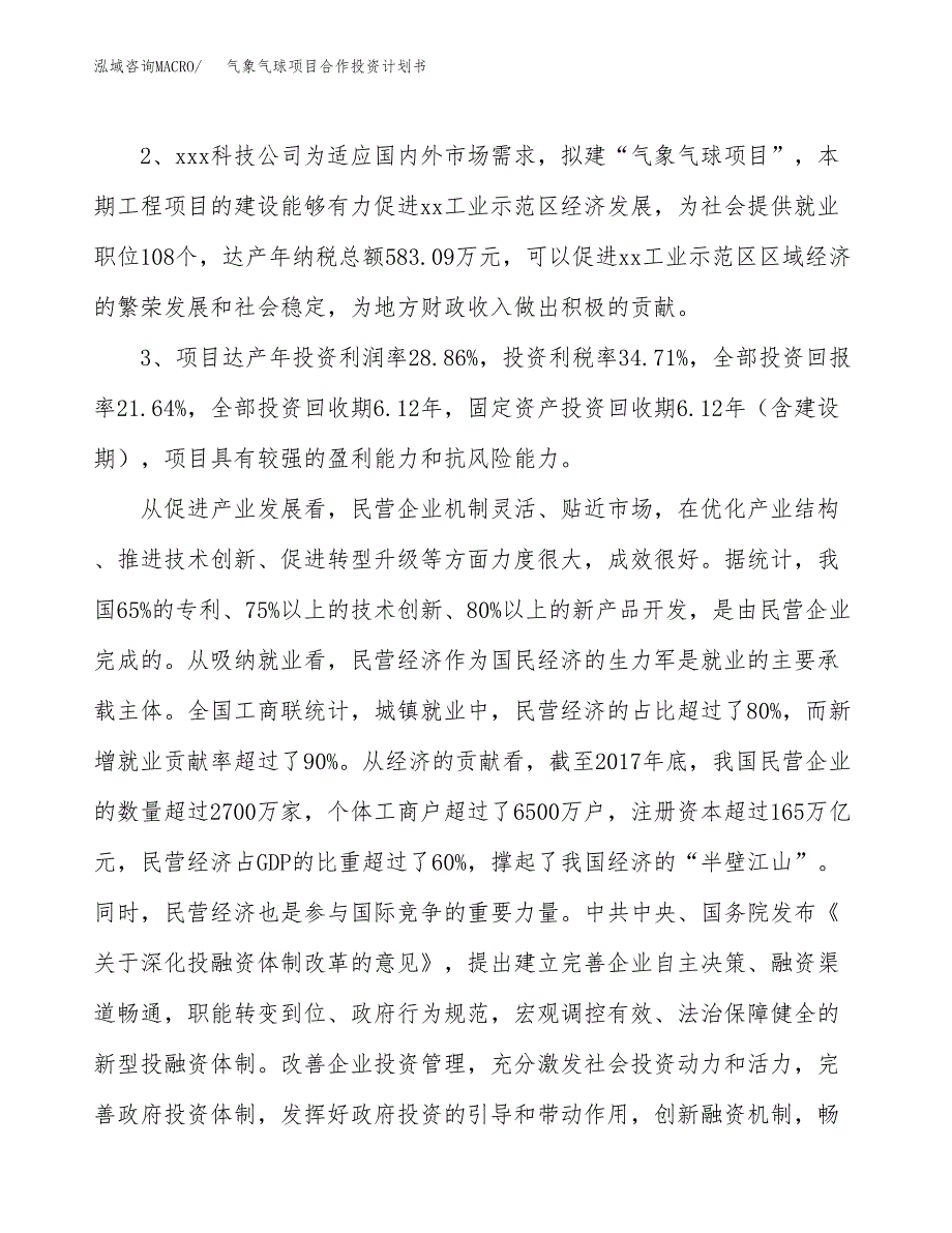 气象气球项目合作投资计划书（样本）.docx_第4页