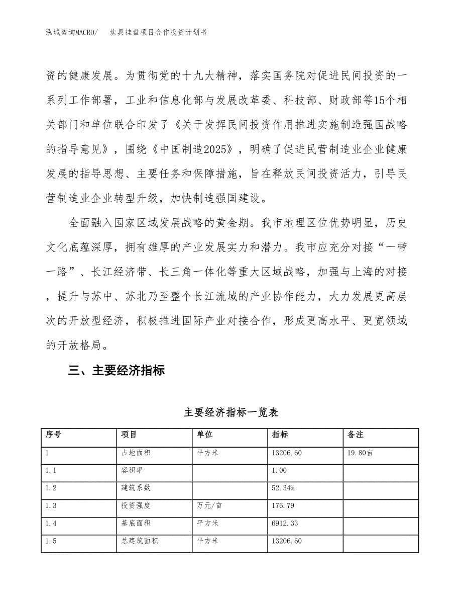 炊具挂盘项目合作投资计划书（样本）.docx_第5页