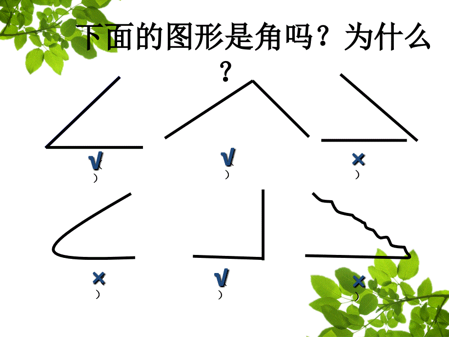 二年级上册数学课件-4.1 认识角 (共13张PPT) ▏冀教版 （2014秋）_第4页