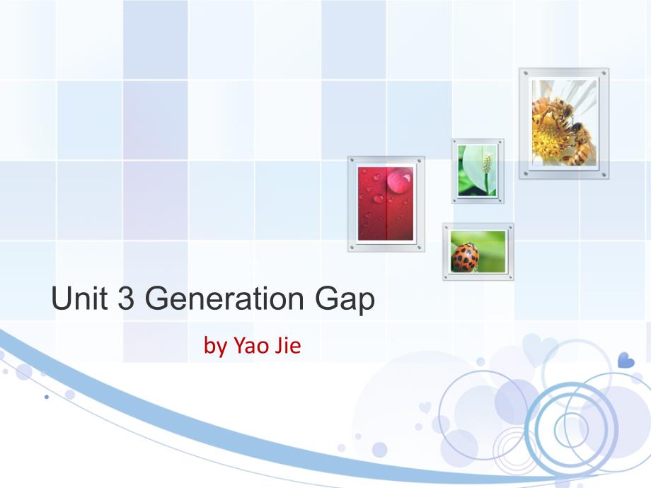全新版大学英语2第二版Unit3-Generation-Gap_第1页