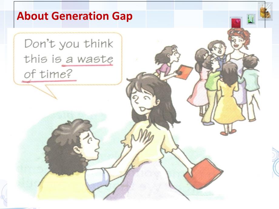 全新版大学英语2第二版Unit3-Generation-Gap_第3页