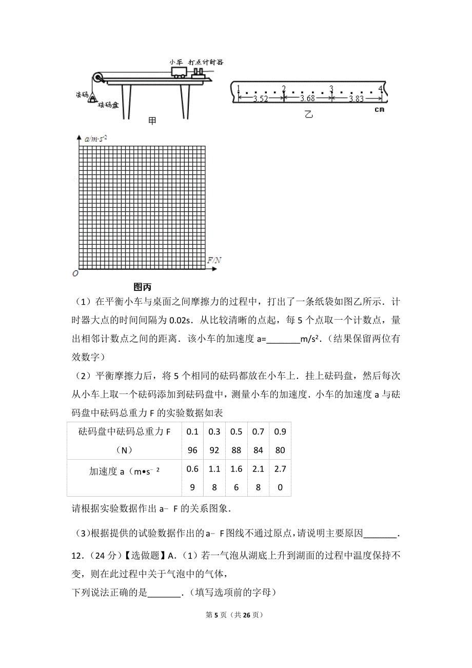 2009年全国统考江苏省高考物理试卷_第5页