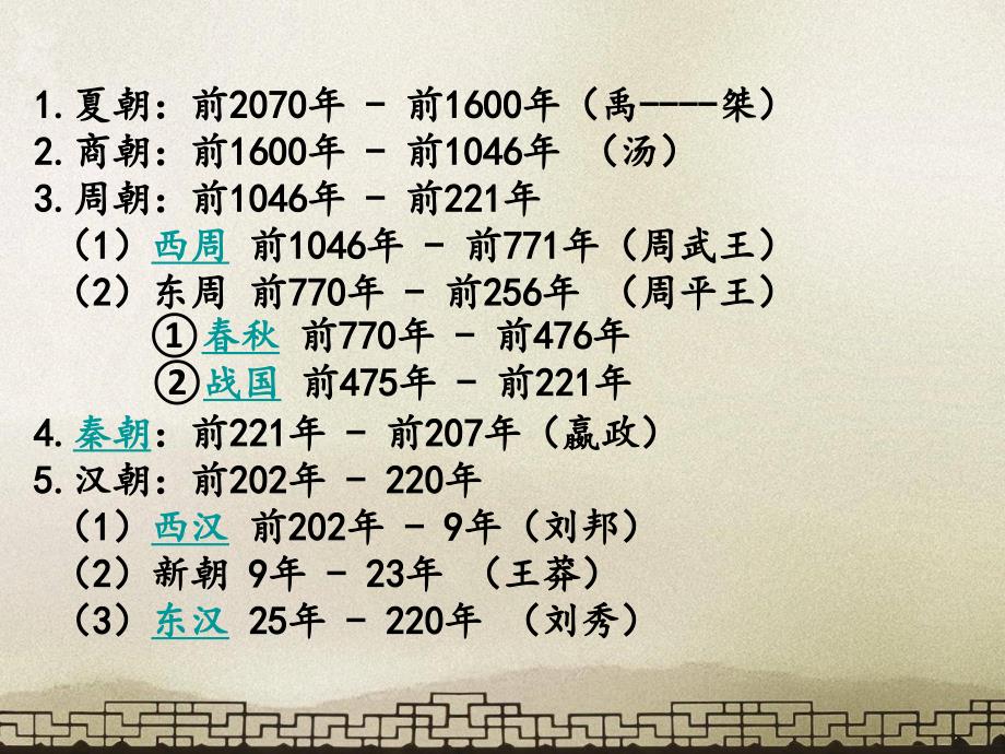 中国历史朝代顺序知识修订版课件_第4页