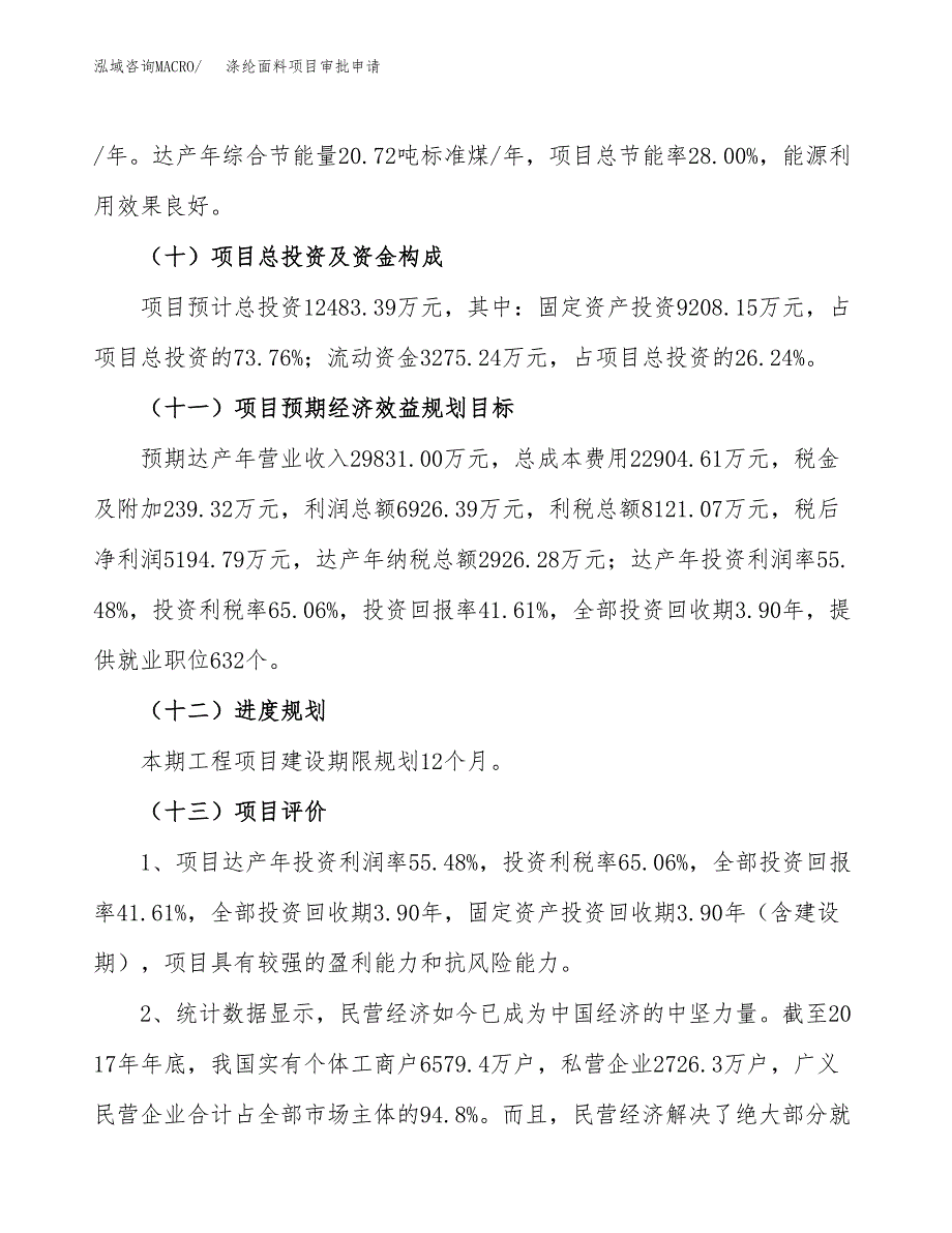 涤纶面料项目审批申请（总投资12000万元）.docx_第4页