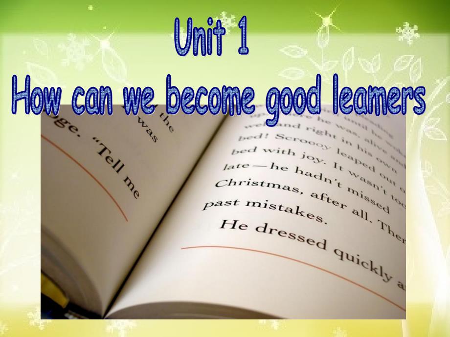 课时夺冠2016年秋九年级英语全册 unit 1 how can we become good learners section a（1a-2d）_第1页