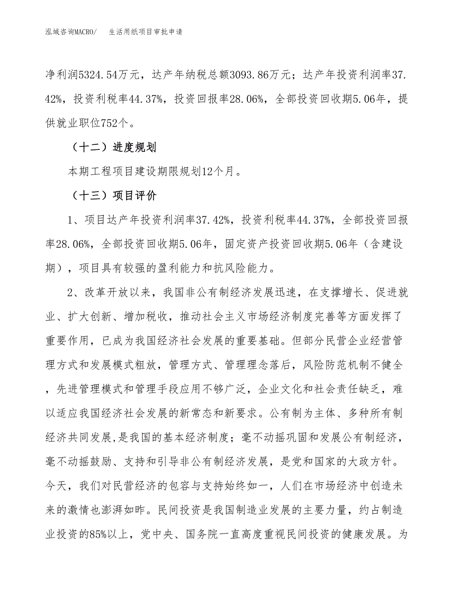 生活用纸项目审批申请（总投资19000万元）.docx_第4页