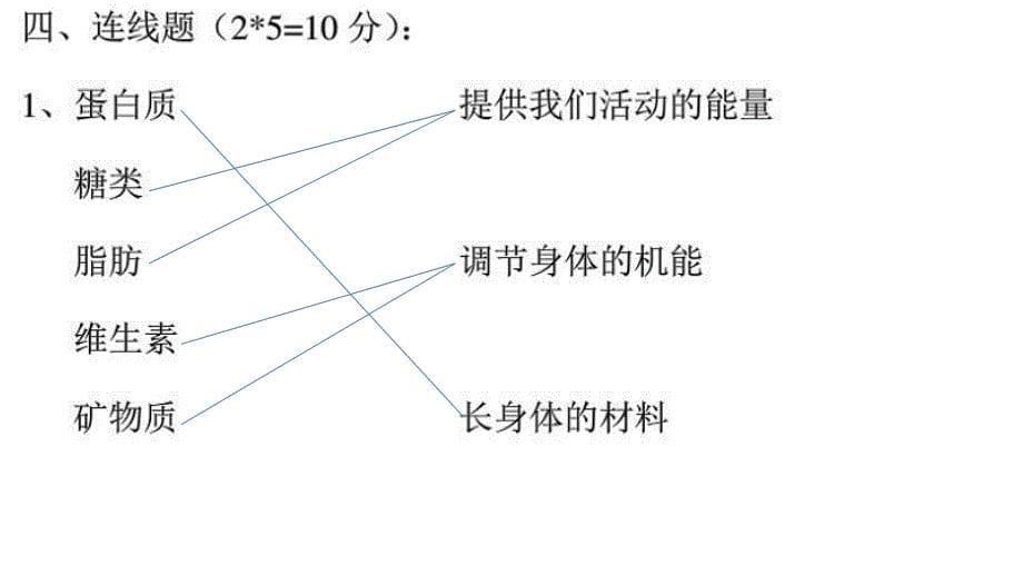 新教科版四年级科学下册期末试卷题及答案(三)_第5页