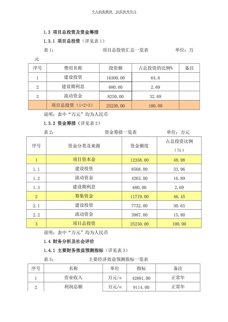 3通化市无公害蔬菜、山野菜基地建设项目_第5页