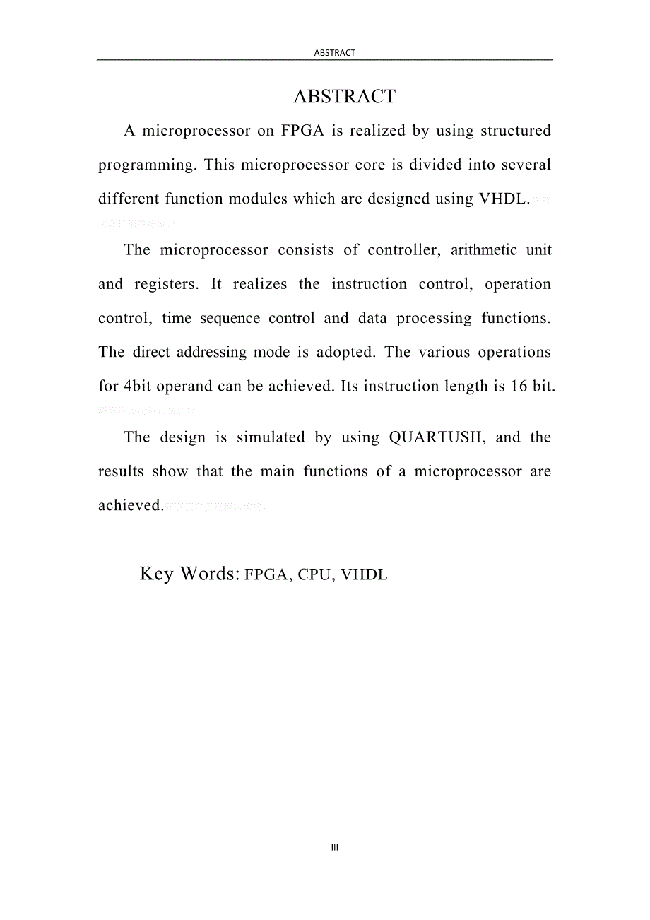 基于fpga的微处理器设计毕业设计_第3页