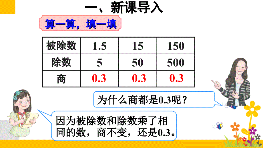 人教版小学数学五年级上册《第三单元 小数除法：第3课时 一个数除以小数（1）》教学课件PPT_第2页