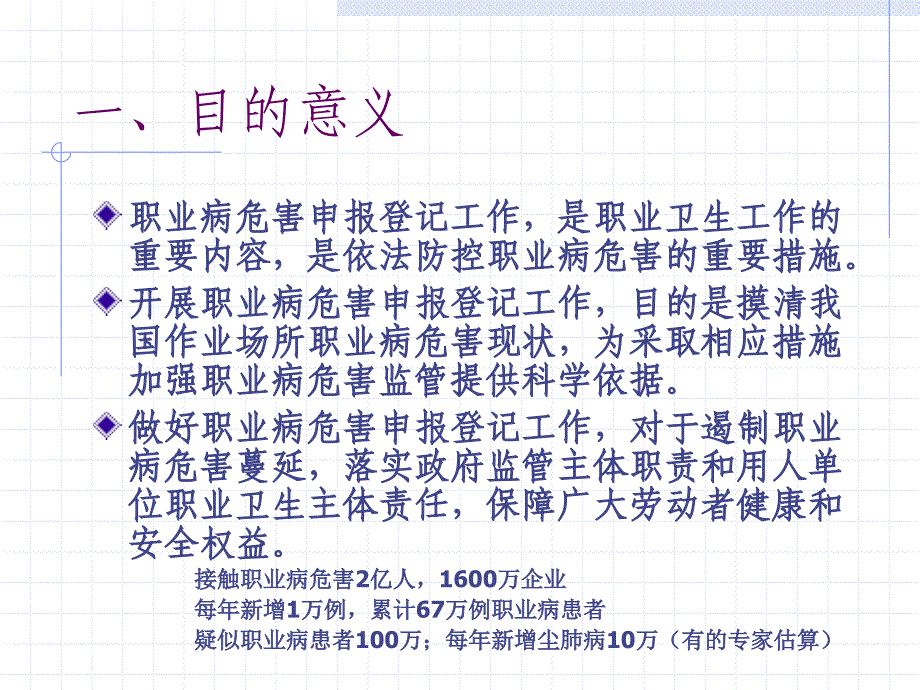 作业场所职业病危害申报和调查摸底工作ppt课件_第3页