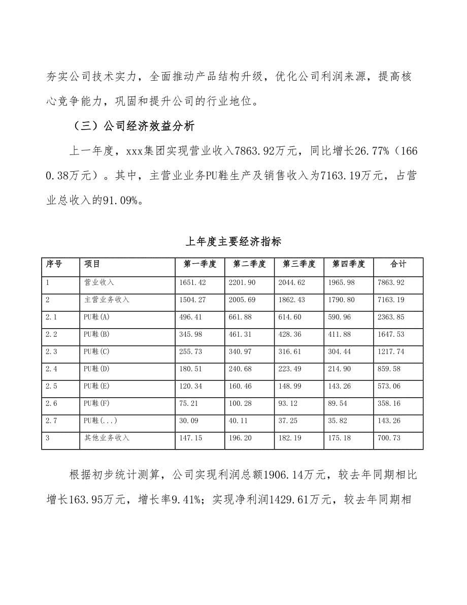 PU鞋项目可行性研究报告（总投资10000万元）（51亩）_第5页