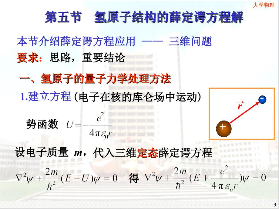 氢原子结构的薛定谔方程解_第3页