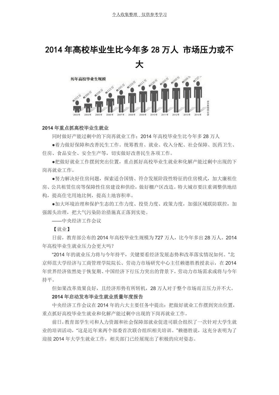 2014高校毕业生资料_第5页