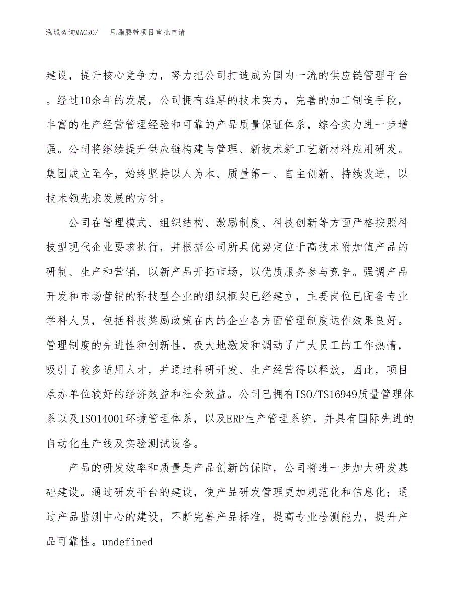 甩脂腰带项目审批申请（总投资15000万元）.docx_第2页