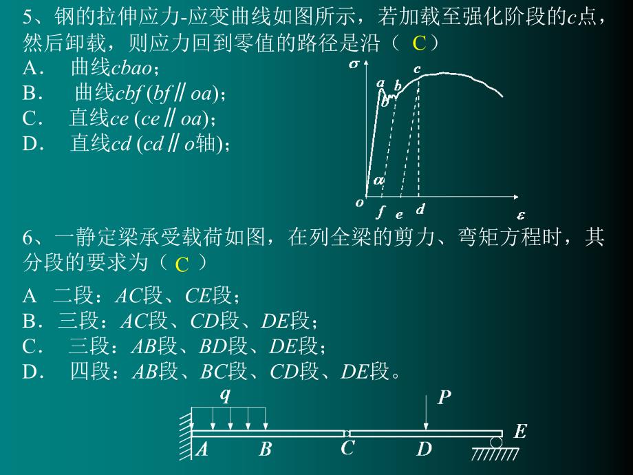 材料力学历考题_第4页