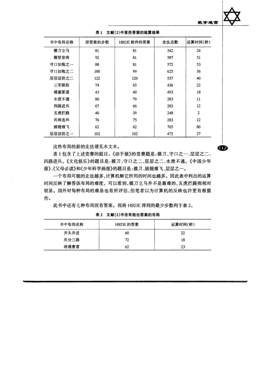 应用高等数学教学课件作者第二版张克新电子教案关于华容道的游戏_第4页