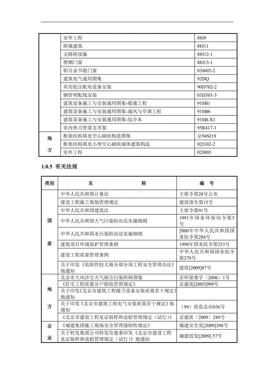 银泉广场施工组织方案_第5页