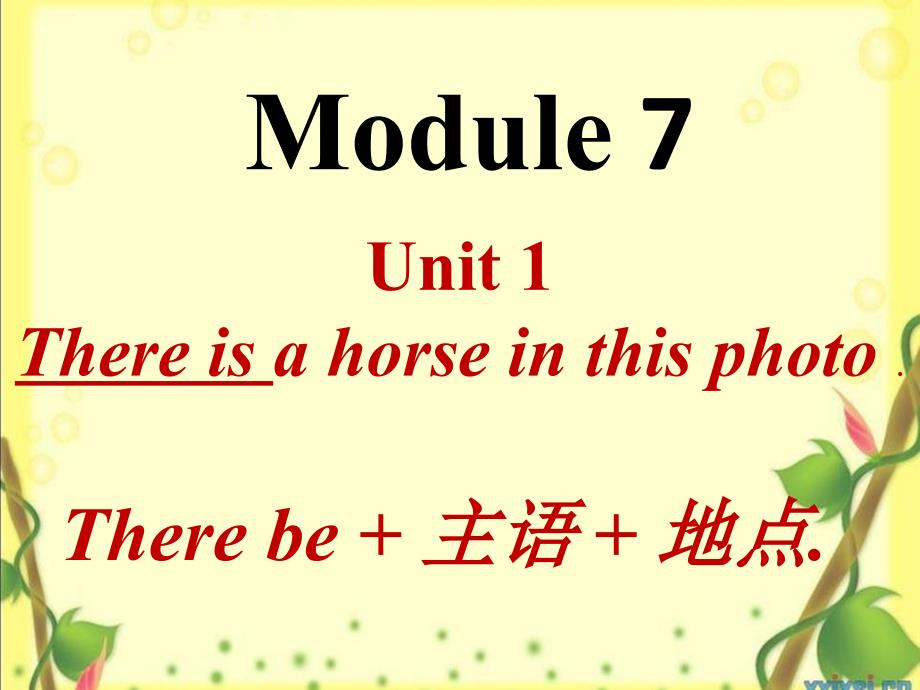 外研版四年级英语上册Module 7 Unit 1课件_第1页