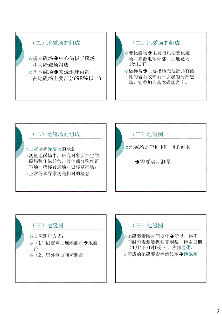 应用地磁学课1_第3页