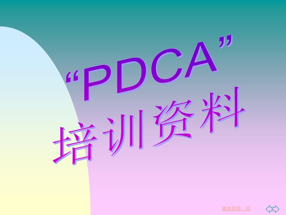 PDCA计划、实施、检查、改进_第1页