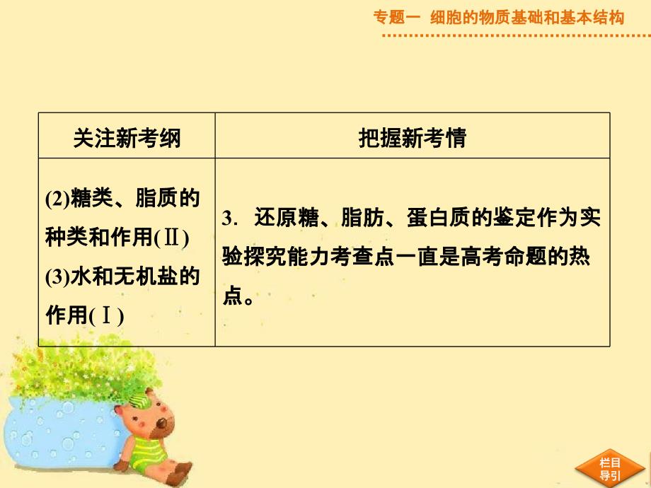 高考生物二轮重点复习专题要点复习课件细胞基本结构定稿_第3页