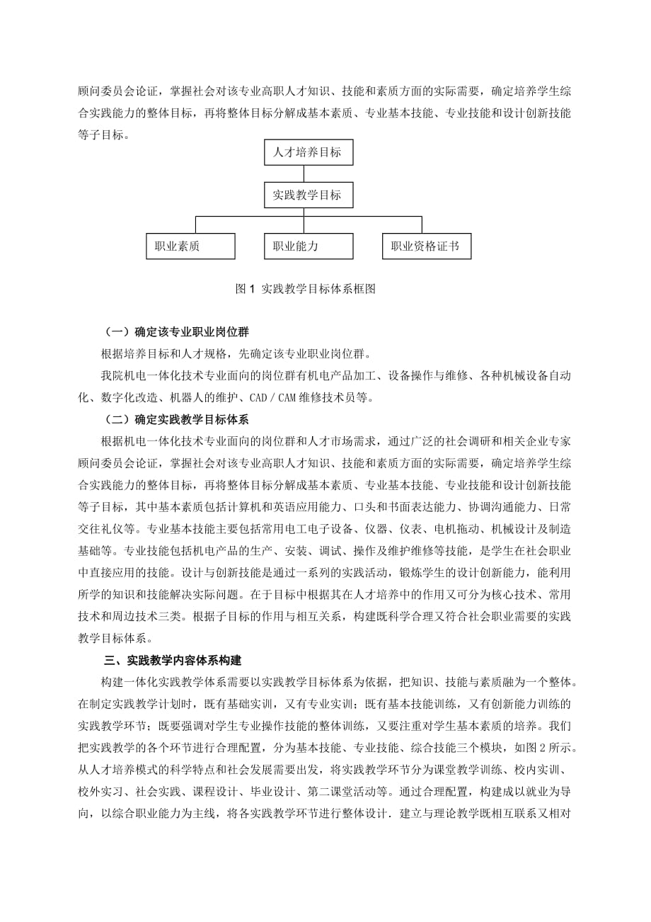 机电一体化特色专业实践教学体系构建研究__自控系new_第2页