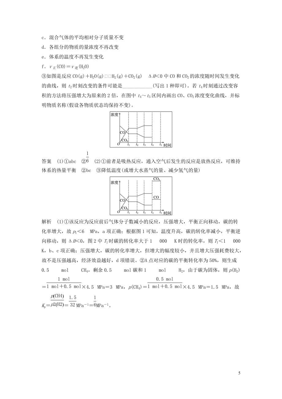 2020版高考化学新增分大一轮复习 第7章 专题突破9 化学反应原理在物质制备中的调控作用精讲义+优习题（含解析）鲁科版_第5页