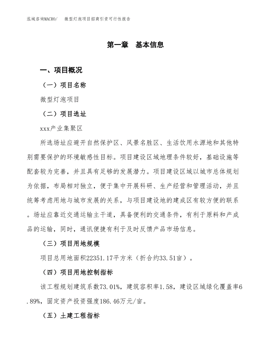 照明工业项目招商引资可行性报告.docx_第2页