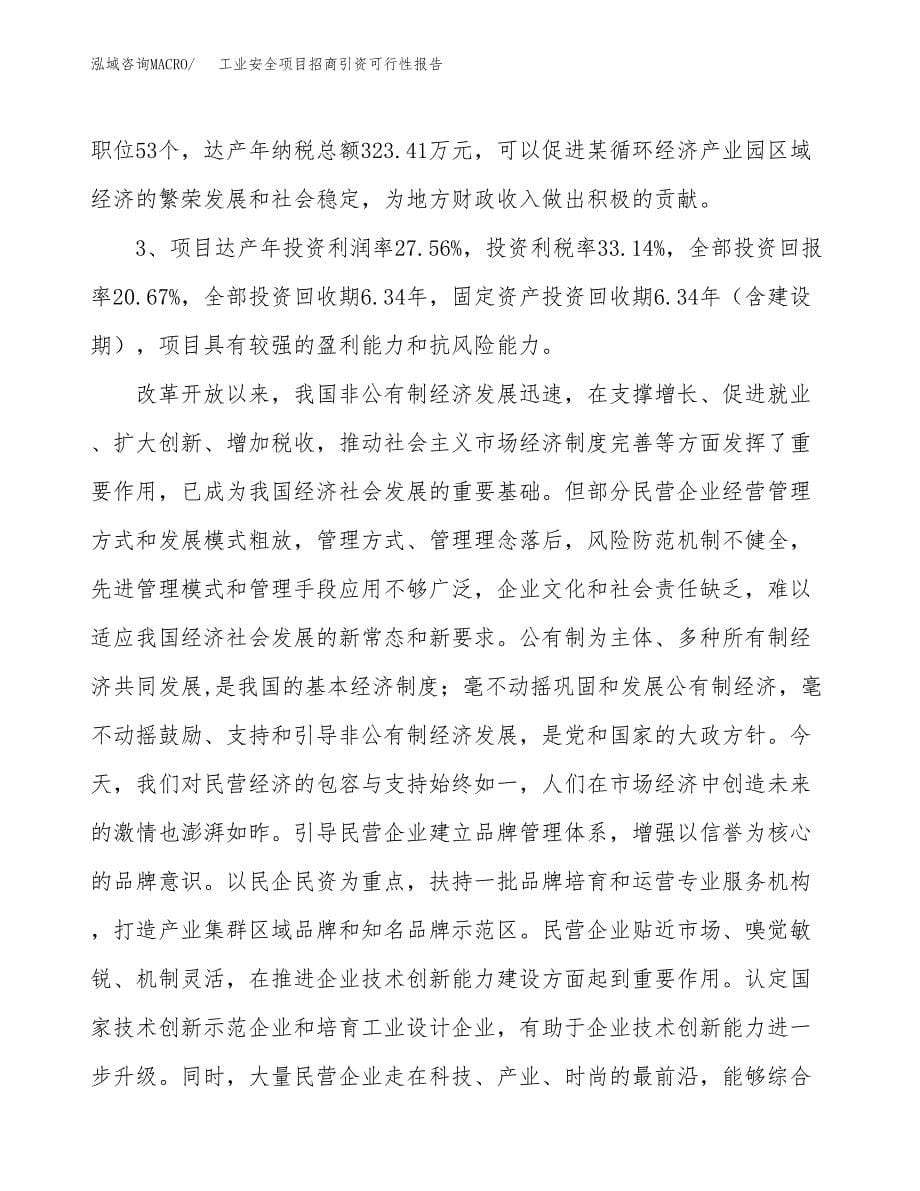 工业安全项目招商引资可行性报告.docx_第5页