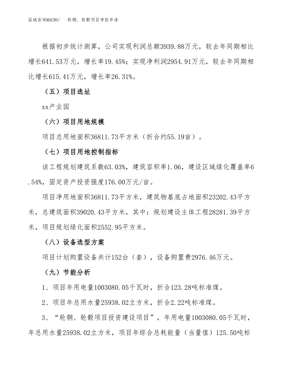 轮辋、轮毂项目审批申请（总投资13000万元）.docx_第3页