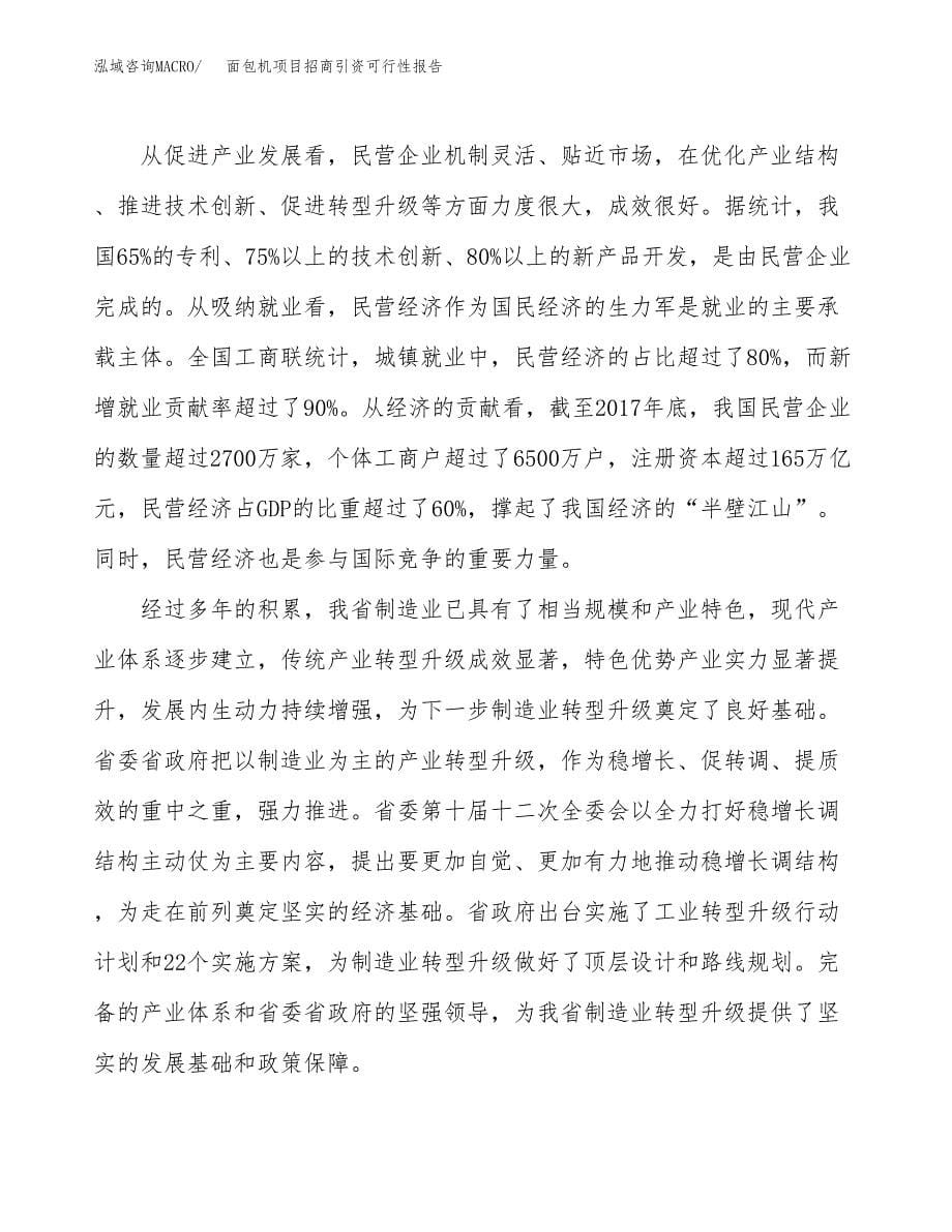 面包机项目招商引资可行性报告.docx_第5页