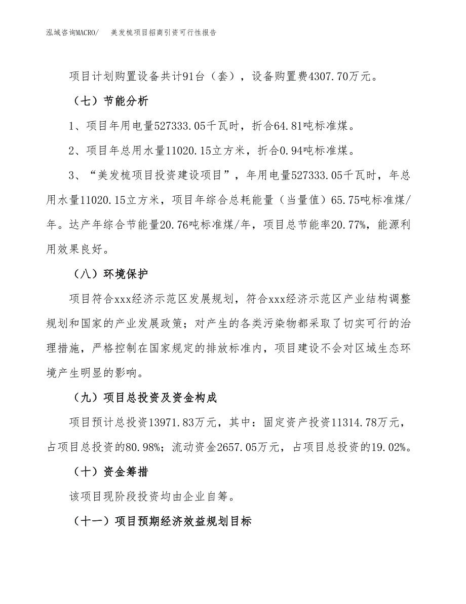 美发梳项目招商引资可行性报告.docx_第3页