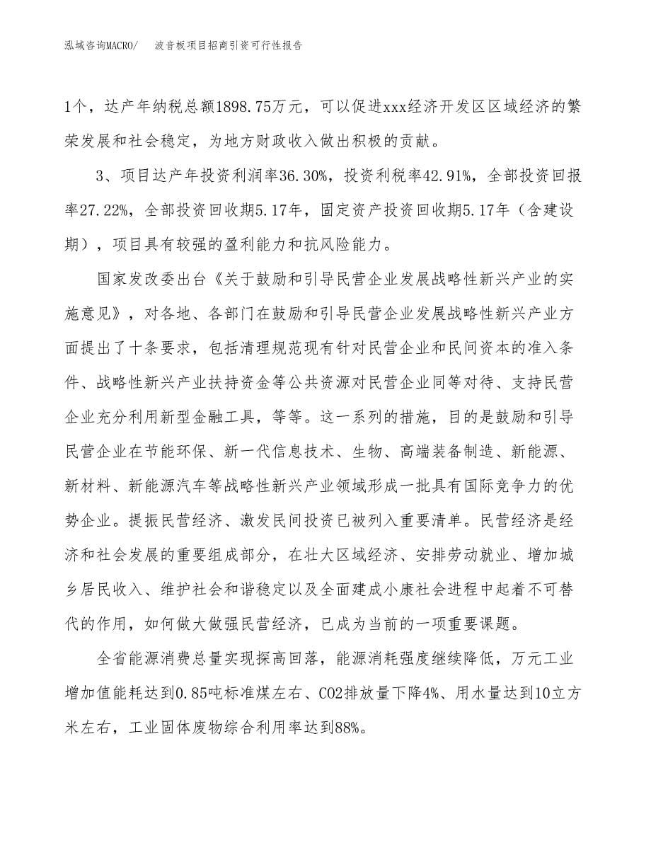 波音板项目招商引资可行性报告.docx_第5页