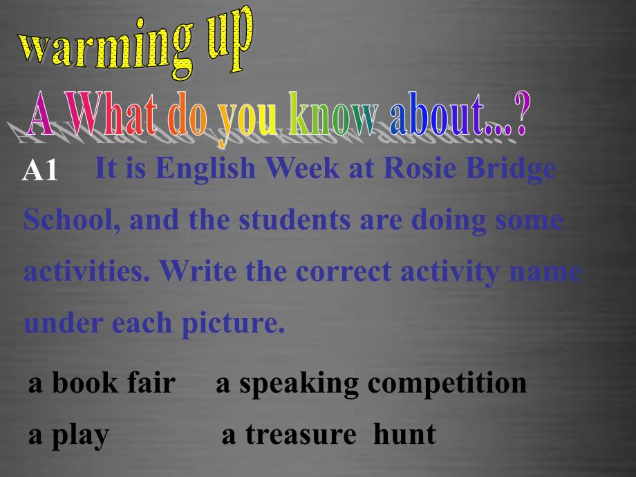 八年级英语上册 Unit 8 English week Reading 1课件_第2页